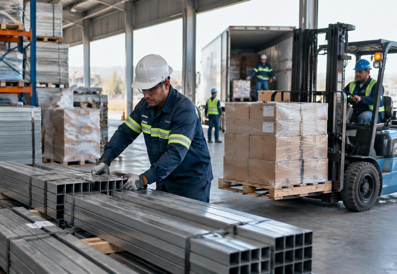 Operación industrial de CSSC con suministros y materiales para construcción